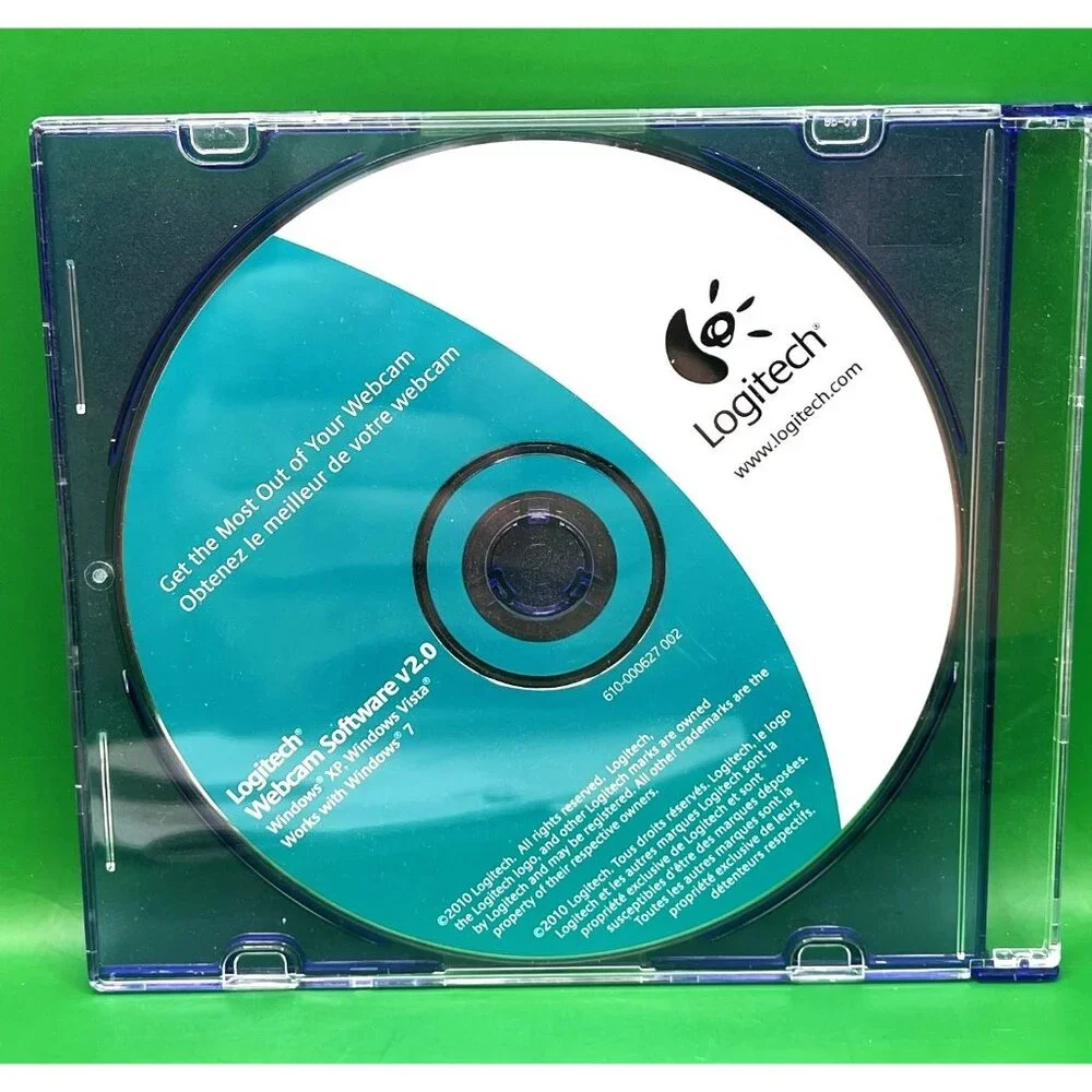 Logitech 2010 HD Webcam C310 720p USB V-U0015 w Manual Software Untested